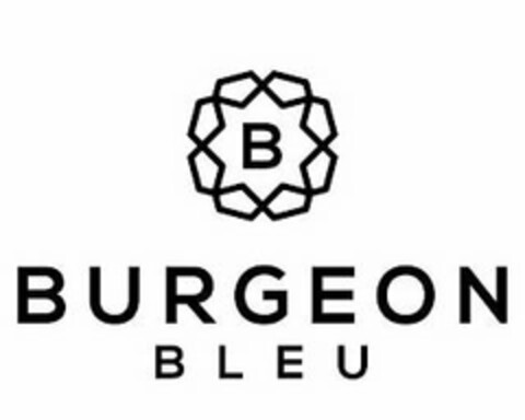 B BURGEON BLEU Logo (USPTO, 03/11/2020)