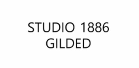 STUDIO 1886 GILDED Logo (USPTO, 16.04.2020)