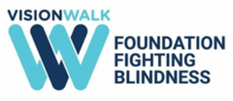 VISIONWALK VW FOUNDATION FIGHTING BLINDNESS Logo (USPTO, 13.05.2020)