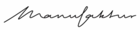 MANUFAKTUR Logo (USPTO, 15.07.2020)