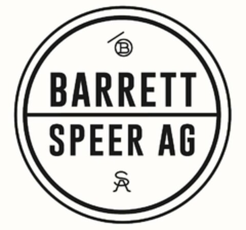 B BARRETT SPEER AG SA Logo (USPTO, 31.07.2020)