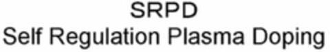 SRPD SELF REGULATION PLASMA DOPING Logo (USPTO, 02/02/2009)