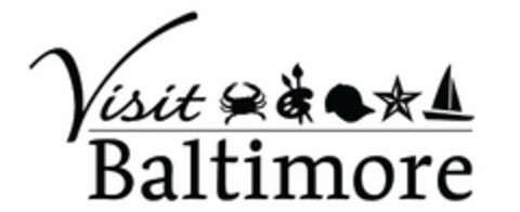 VISIT BALTIMORE Logo (USPTO, 28.07.2009)