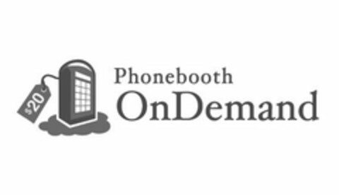 $20 PHONEBOOTH ONDEMAND Logo (USPTO, 03/31/2010)