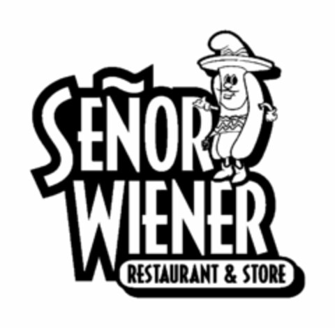 SEÑOR WIENER RESTAURANT & STORE Logo (USPTO, 04/26/2010)