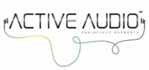 ACTIVE AUDIO ENGINEERED GARMENTS Logo (USPTO, 11.06.2010)