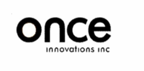 ONCE INNOVATIONS INC Logo (USPTO, 07/27/2010)