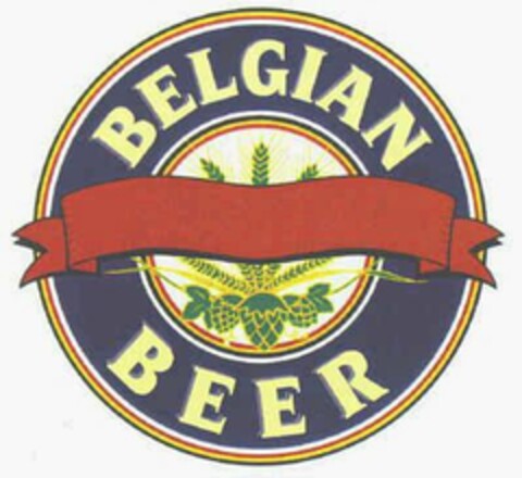 BELGIAN BEER Logo (USPTO, 16.08.2010)