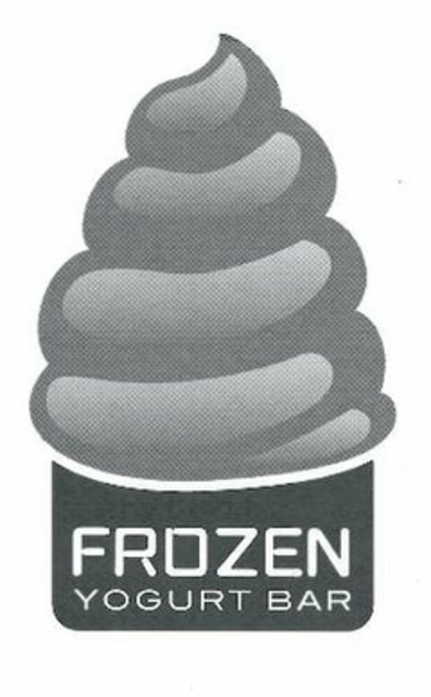 FROZEN YOGURT BAR Logo (USPTO, 16.11.2010)