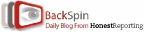 BACKSPIN DAILY BLOG FROM HONESTREPORTING Logo (USPTO, 09.03.2011)