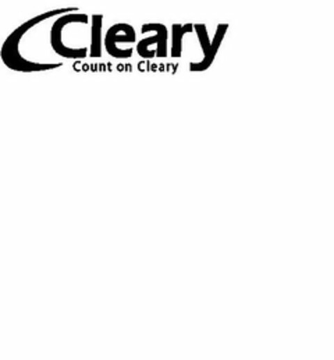 C CLEARY COUNT ON CLEARY Logo (USPTO, 21.04.2011)