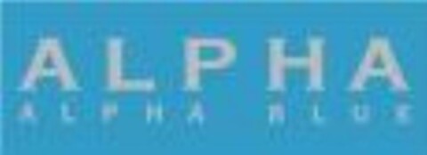 ALPHA ALPHA BLUE Logo (USPTO, 17.05.2011)