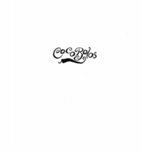 COCO BOLOS Logo (USPTO, 25.08.2011)