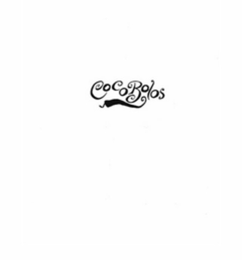 COCO BOLOS Logo (USPTO, 08/25/2011)