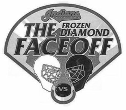 INDIANS THE FROZEN DIAMOND FACEOFF VS Logo (USPTO, 25.08.2011)