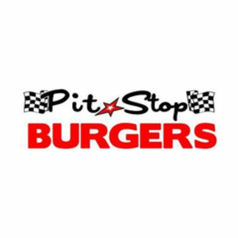 PIT STOP BURGERS Logo (USPTO, 29.03.2012)