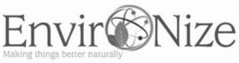 ENVIRONIZE MAKING THINGS BETTER NATURALLY Logo (USPTO, 16.05.2012)