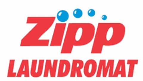 ZIPP LAUNDROMAT Logo (USPTO, 05/22/2012)