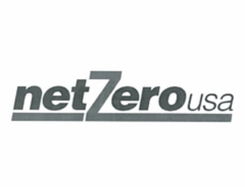 NETZEROUSA Logo (USPTO, 09/10/2012)