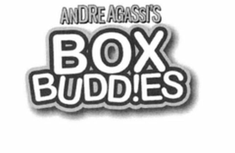 ANDRE AGASSI'S BOX BUDD!ES Logo (USPTO, 05/26/2013)