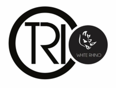 TRIO AND WHITE RHINO Logo (USPTO, 12/30/2013)