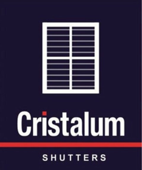 CRISTALUM SHUTTERS Logo (USPTO, 30.12.2013)