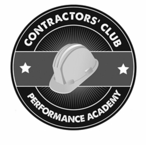 CONTRACTORS' CLUB PERFORMANCE ACADEMY Logo (USPTO, 05/12/2014)