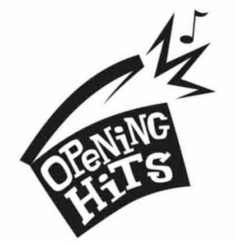 OPENING HITS Logo (USPTO, 22.07.2014)