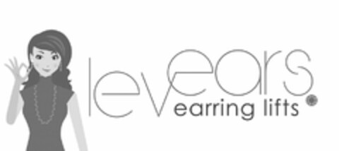 LEVEARS EARRING LIFTS Logo (USPTO, 31.07.2014)