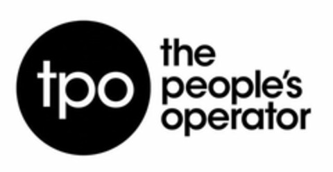 TPO THE PEOPLE'S OPERATOR Logo (USPTO, 08/18/2014)