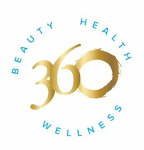 360 BEAUTY HEALTH WELLNESS Logo (USPTO, 10/27/2014)