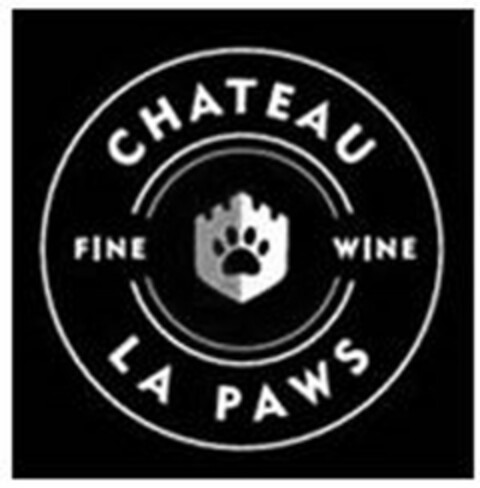 CHATEAU LA PAWS FINE WINE Logo (USPTO, 02.01.2015)