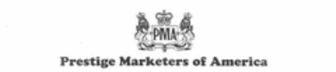 PMA PRESTIGE MARKETERS OF AMERICA Logo (USPTO, 19.03.2015)