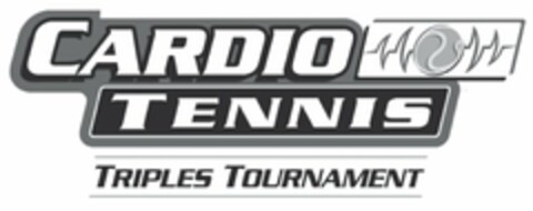 CARDIO TENNIS TRIPLES TOURNAMENT Logo (USPTO, 06/06/2015)