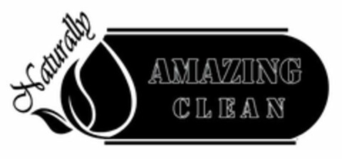 NATURALLY AMAZING CLEAN Logo (USPTO, 05/12/2016)