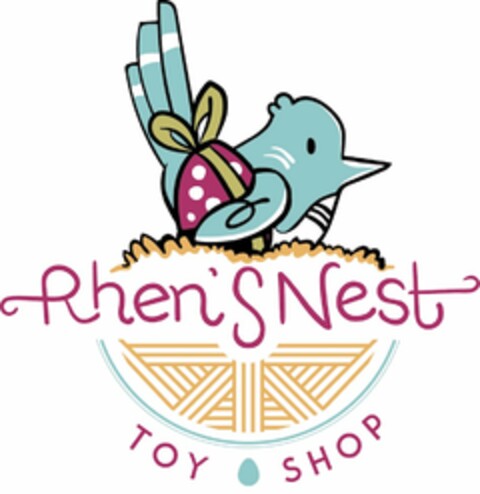 RHEN'S NEST TOY SHOP Logo (USPTO, 16.05.2016)