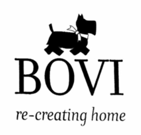 BOVI RE-CREATING HOME Logo (USPTO, 21.07.2017)