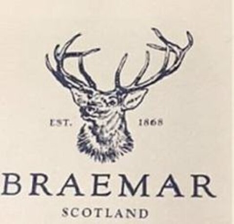BRAEMAR SCOTLAND EST. 1868 Logo (USPTO, 11.08.2017)