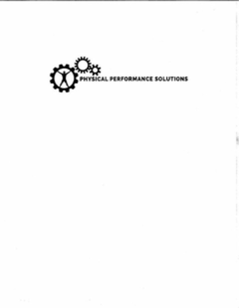 PHYSICAL PERFORMANCE SOLUTIONS Logo (USPTO, 19.09.2017)