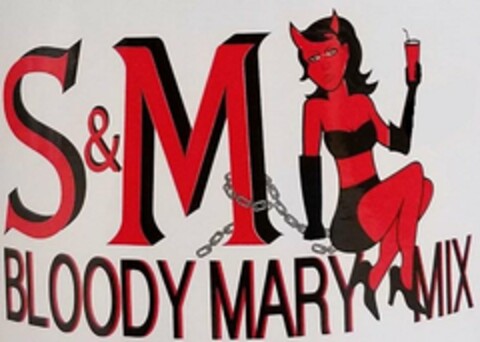 S & M BLOODY MARY MIX Logo (USPTO, 02.10.2017)