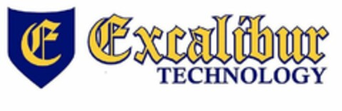 E EXCALIBUR TECHNOLOGY Logo (USPTO, 27.10.2017)