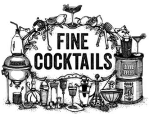 FINE COCKTAILS Logo (USPTO, 08.11.2017)