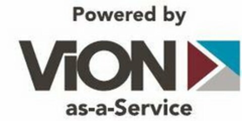 POWERED BY VION AS-A-SERVICE Logo (USPTO, 27.02.2018)