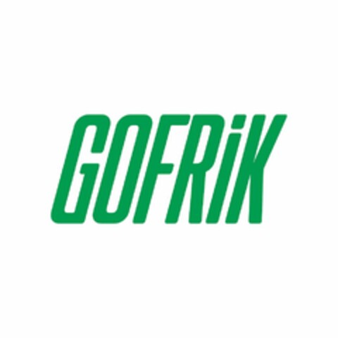 GOFRIK Logo (USPTO, 06.03.2018)