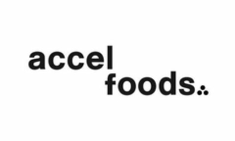 ACCEL FOODS Logo (USPTO, 11.05.2018)