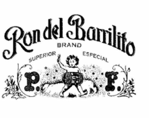 RON DEL BARRILITO BRAND SUPERIOR ESPECIAL P. F. Logo (USPTO, 15.05.2018)