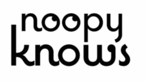 NOOPY KNOWS Logo (USPTO, 06.11.2018)