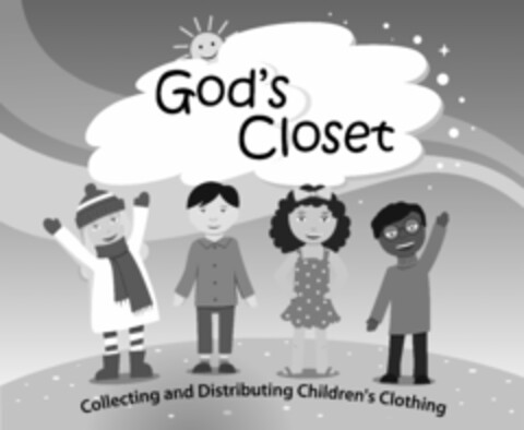 GOD'S CLOSET COLLECTING AND DISTRIBUTING CHILDREN'S CLOTHING Logo (USPTO, 08.11.2018)