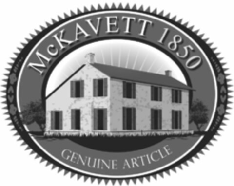 MCKAVETT 1850 GENUINE ARTICLE Logo (USPTO, 22.03.2019)