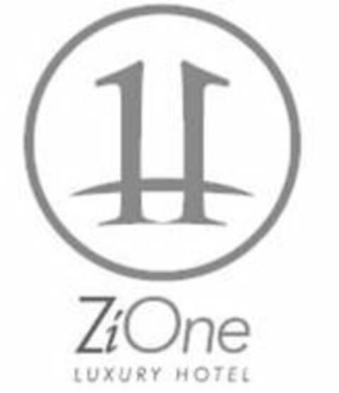 1 1 ZI ONE LUXURY HOTEL Logo (USPTO, 04/05/2019)